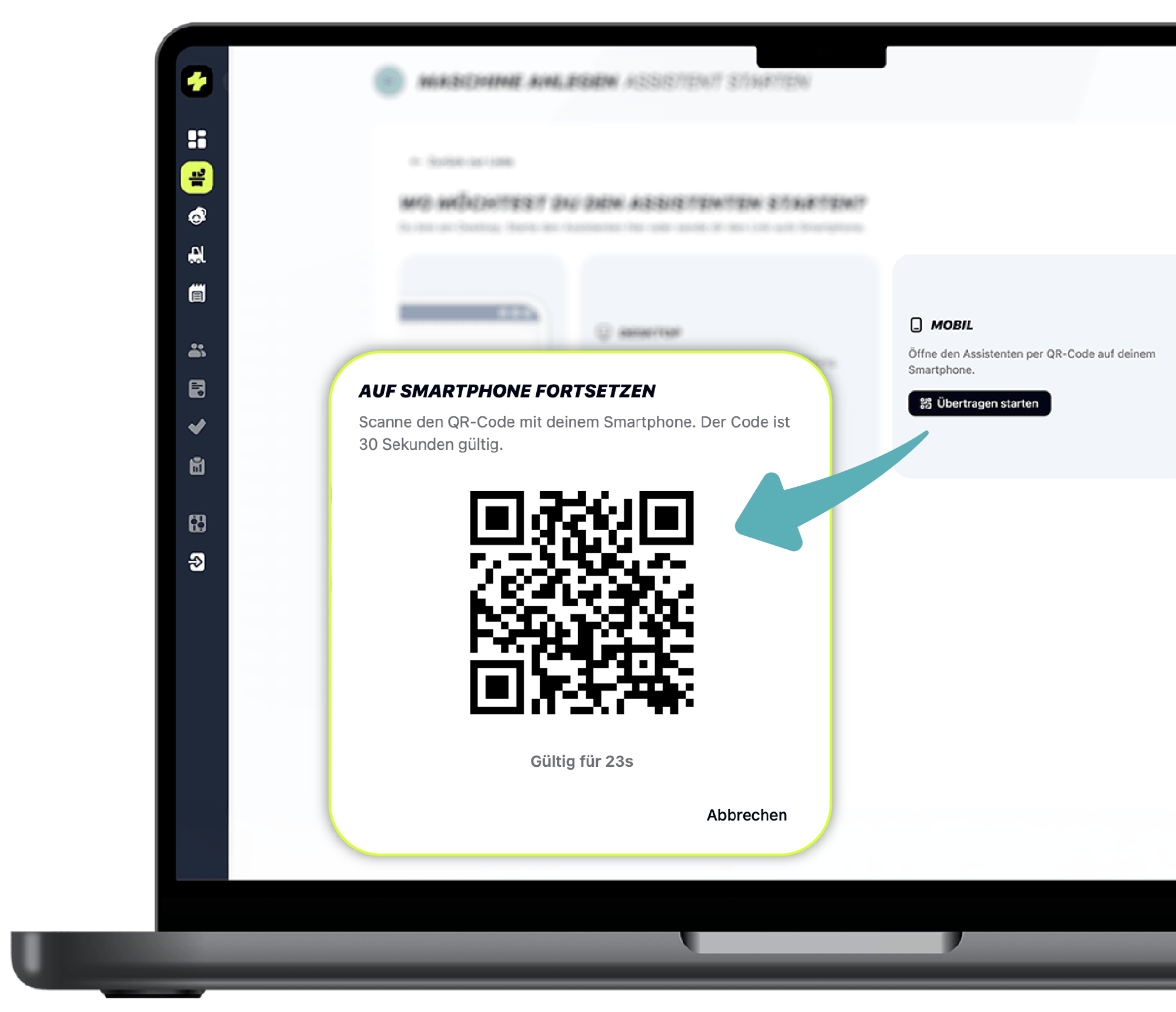 Gefaehrdungsbeurteilung QR scannen