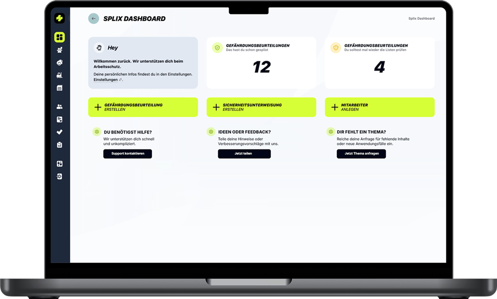 splix Dashboard splix Dashboard